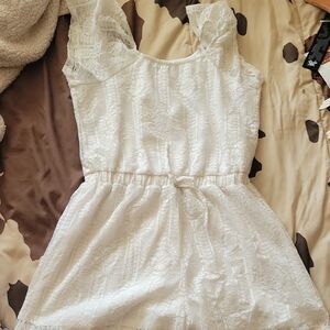 Daytrip White Lace Kids One Piece
